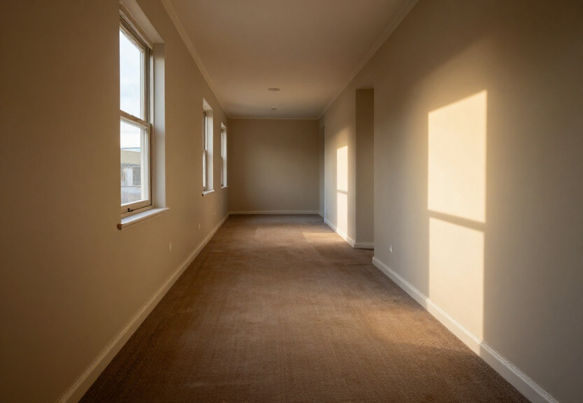 Restored living room in Wakeley after flood damage cleanup
